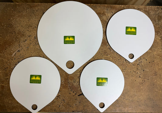 Teardrop Cutting Board Templates