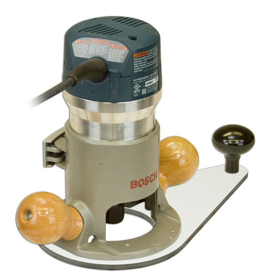 Offset router baseplate