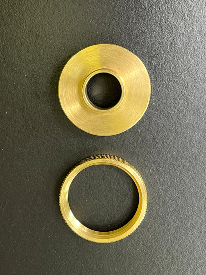 bushing guide and locking nut