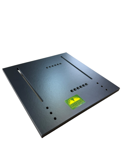 Isometric view of the baseplate