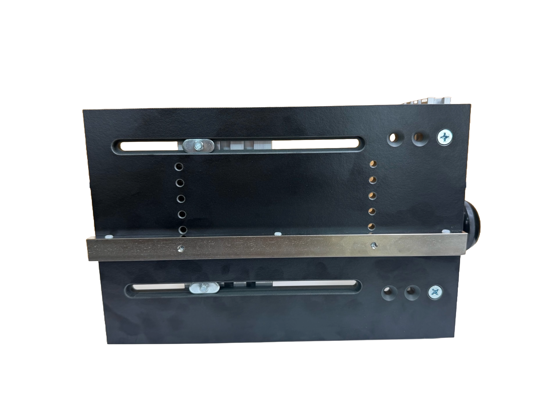 Bottom view of the band saw sled