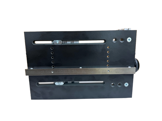 Bottom view of the band saw sled