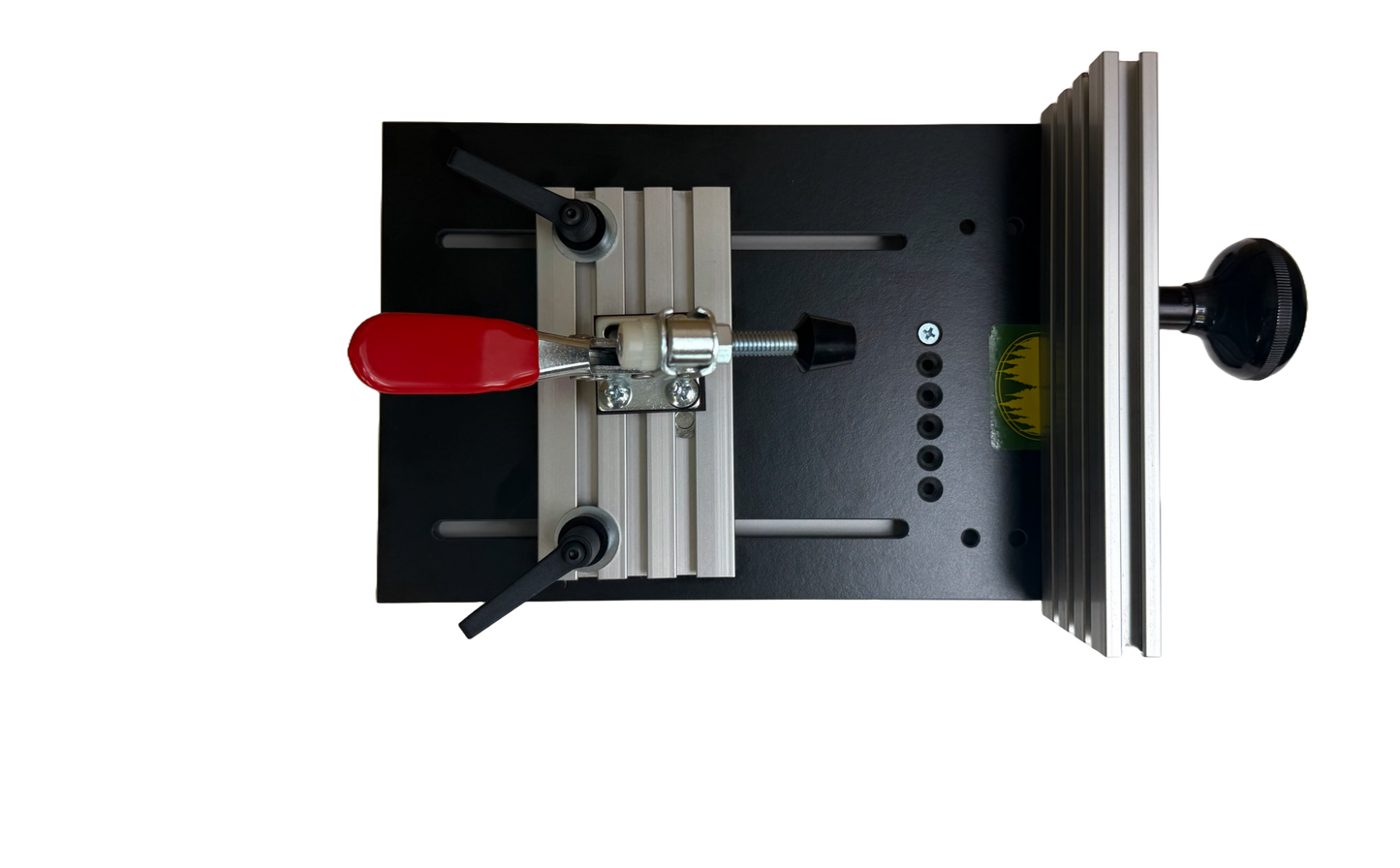 Top view of the sled