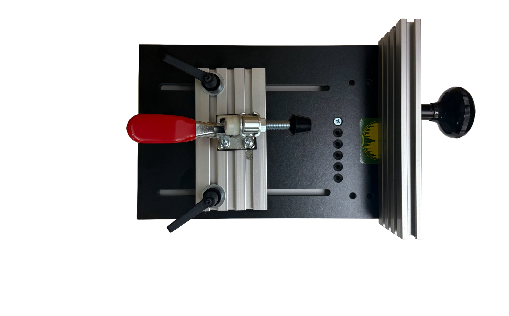 Top view of the sled