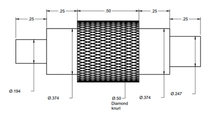 781P Locating Pin for Shelf Pin Jigs