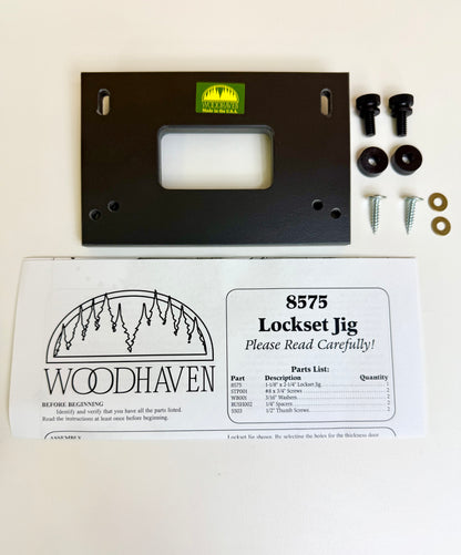 Lockset Plate Jigs - Select Size