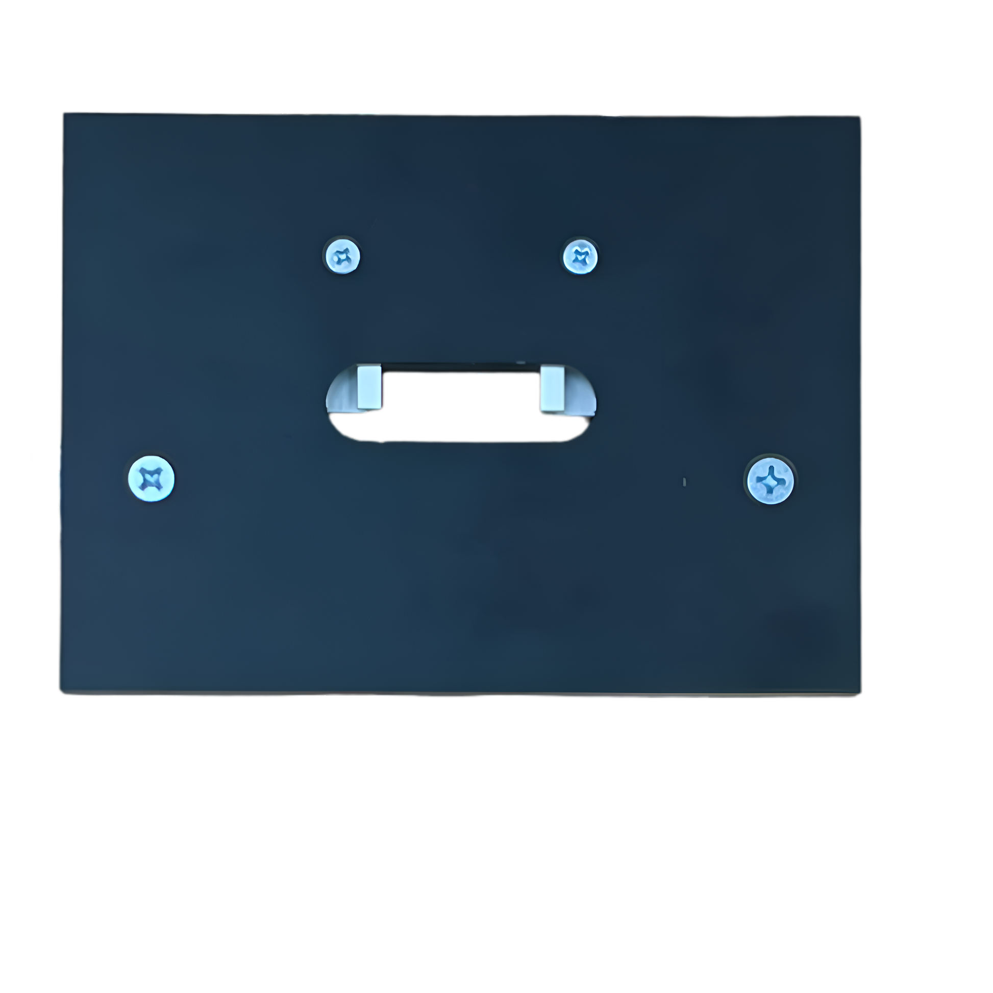 Top view of hinge jig