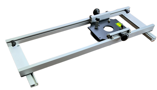 Double Track Planing Sled for Full Size Routers - Select Maximum Working Width