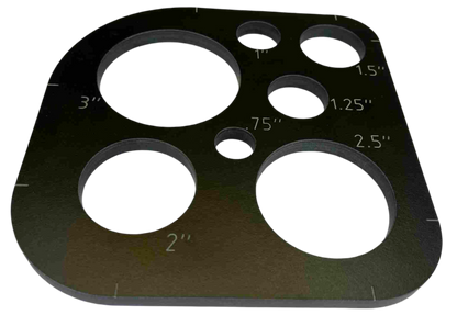 Phenolic circle layout tool