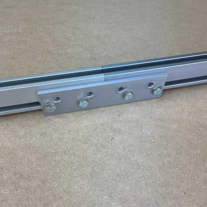 track connector under two double tracks