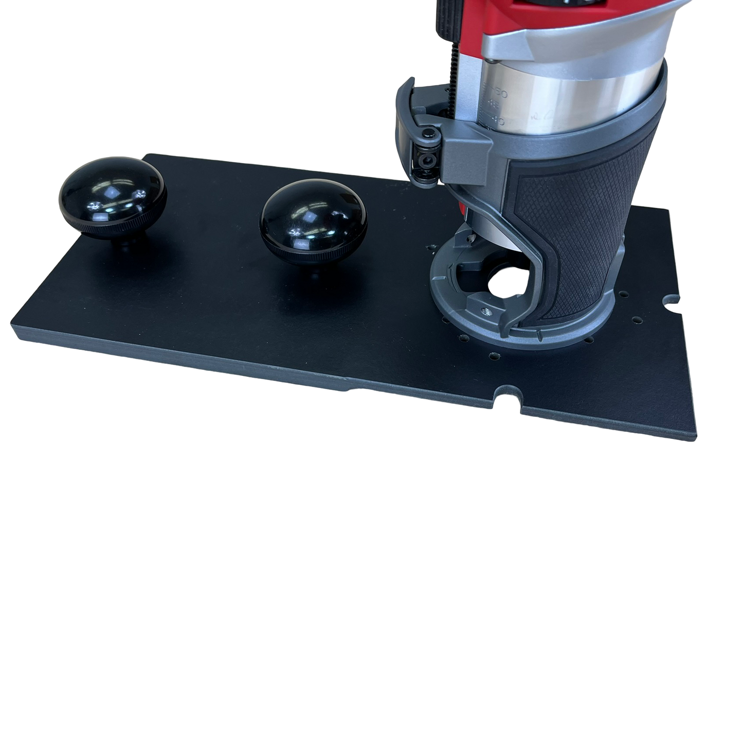 Flush Trim Baseplate for Compact Routers