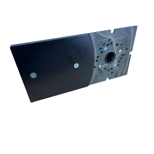 Flush Trim Baseplate for Compact Routers