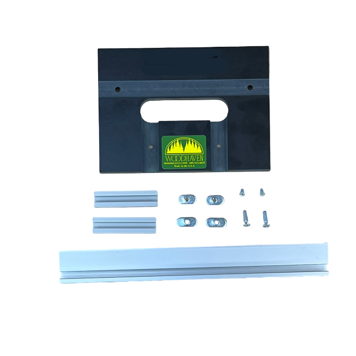 Photo of hinge jig parts