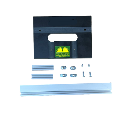 Photo of hinge jig parts