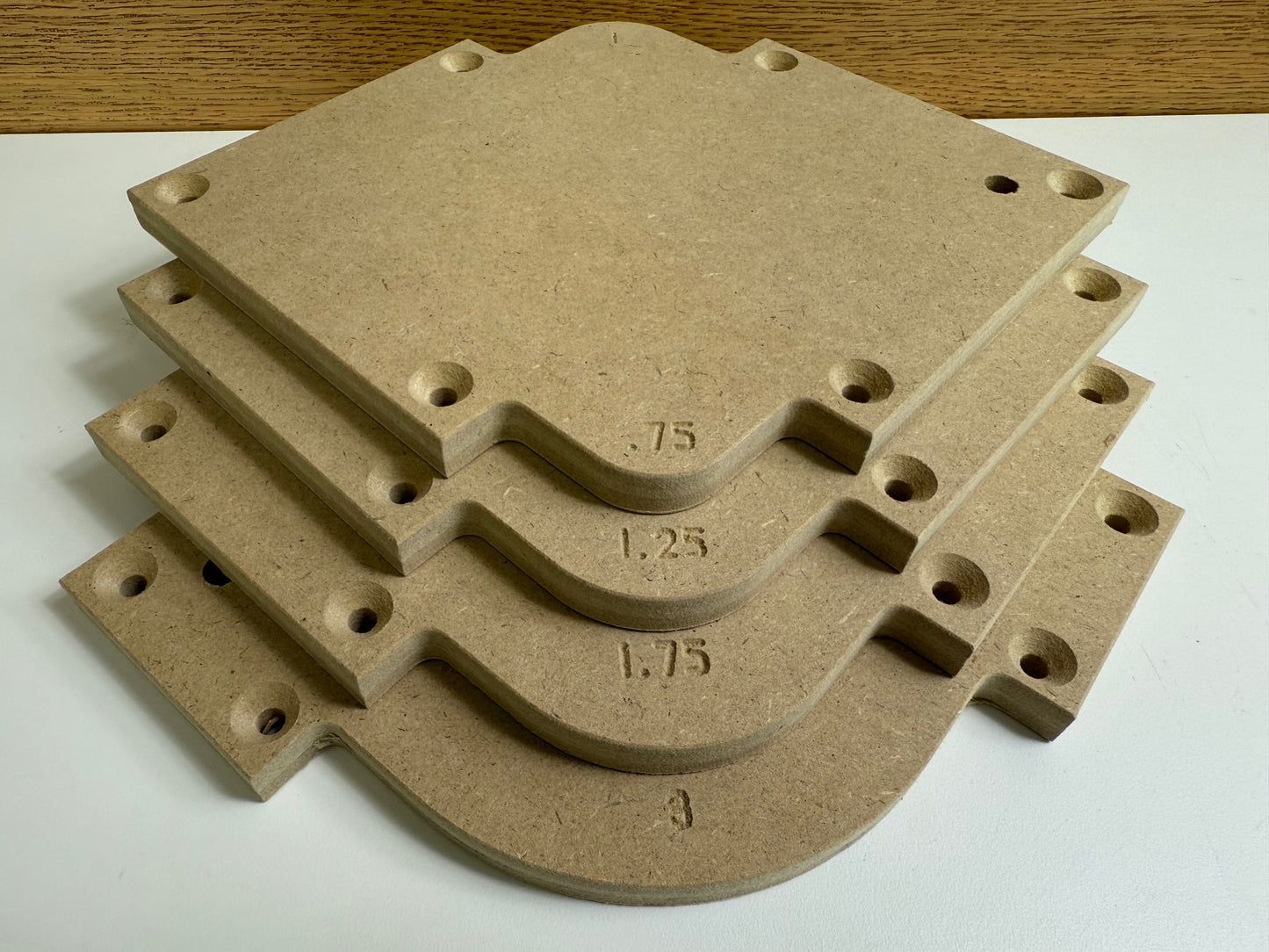 3650 Outside Corner Radius Template Set