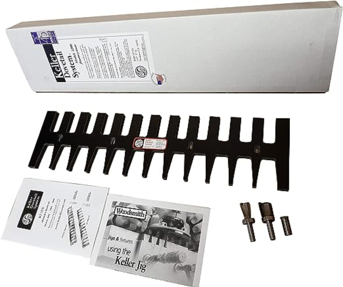 Keller 2200 Journeyman Dovetail Jig | Through Dovetails for Furniture & Cabinets