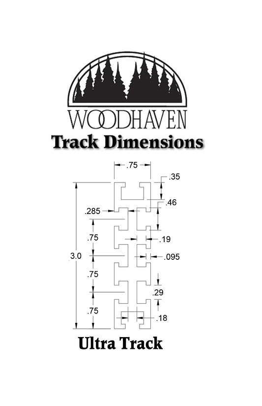 Ultra track dimensions