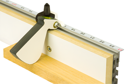 Flip stop on top of workpiece