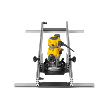 End view of a planing sled