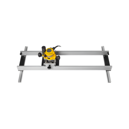 Isometric view of a planing sled