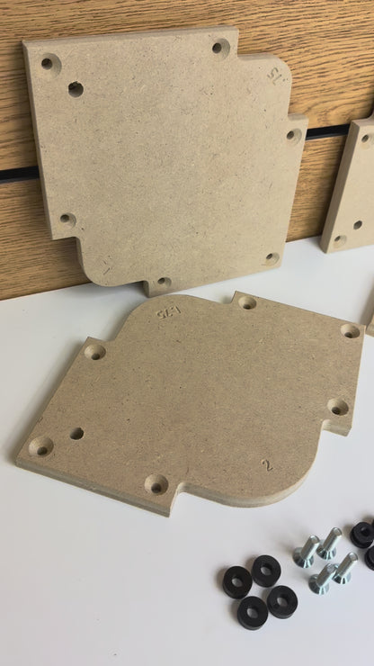 3650 Outside Corner Radius Template Set