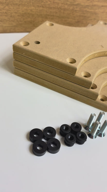 3655 Inside Corner Radius Template Set