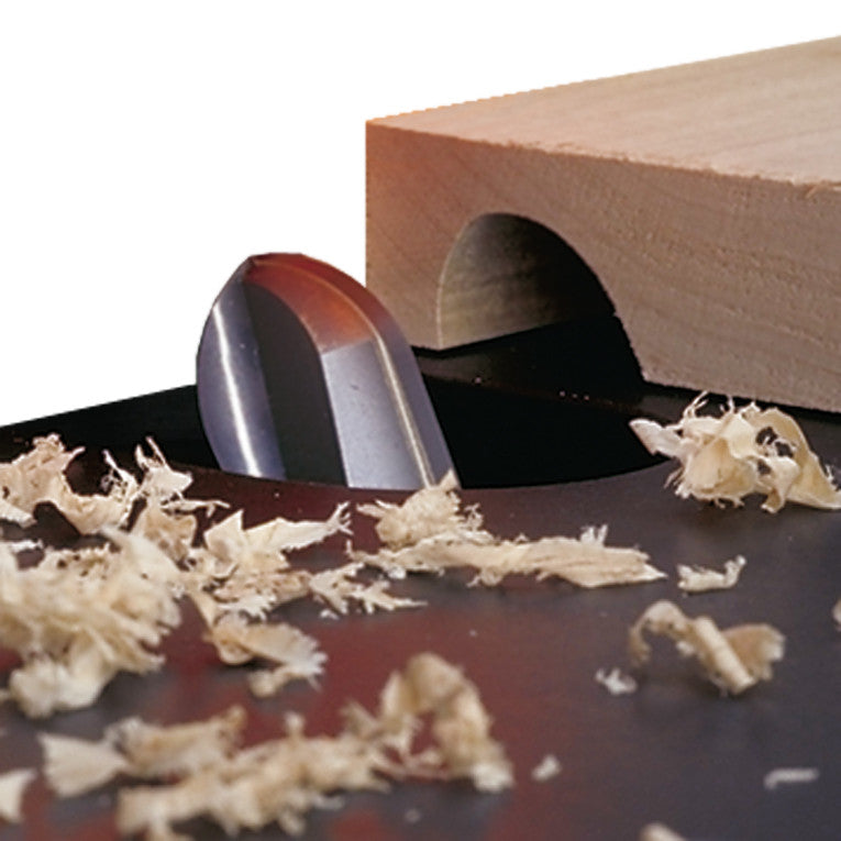 Woodhaven 1470 Angle-Ease showing angled router position for molding profiles