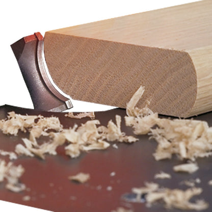 Woodhaven 1470 Angle-Ease router insert mounted in router table