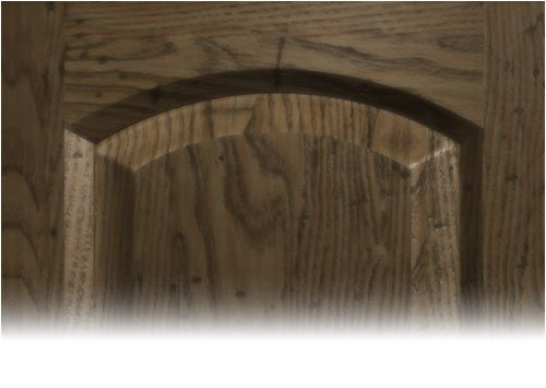 wood cabinet door with arched top