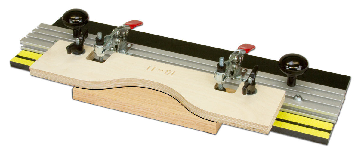 Woodhaven 5433 HD Frame Master clamping frame rail for cathedral profile routing