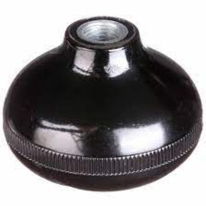 2-inch shift knob detail showing knurled grip and threaded stud